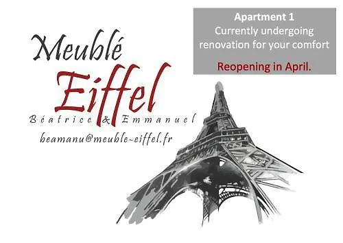 Beatrice Et Emmanuel Meuble Eiffel Aparthotel Paris